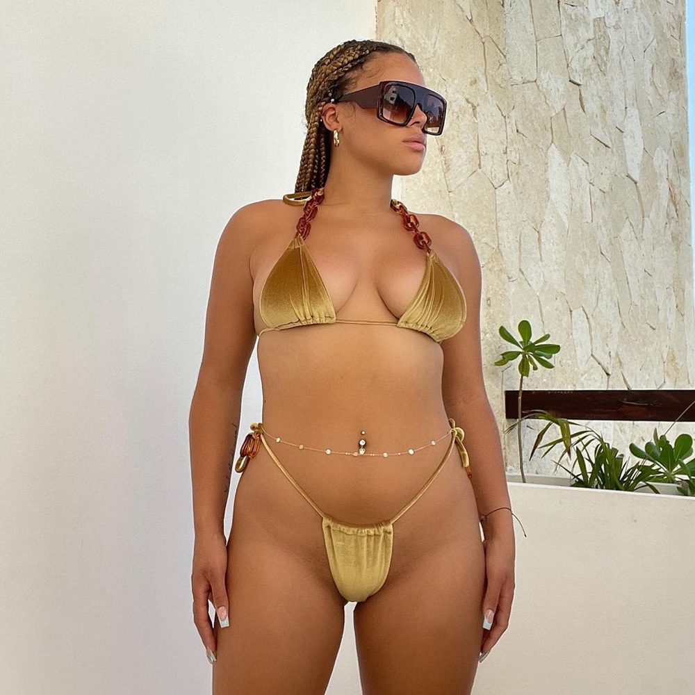 Velour Bikini